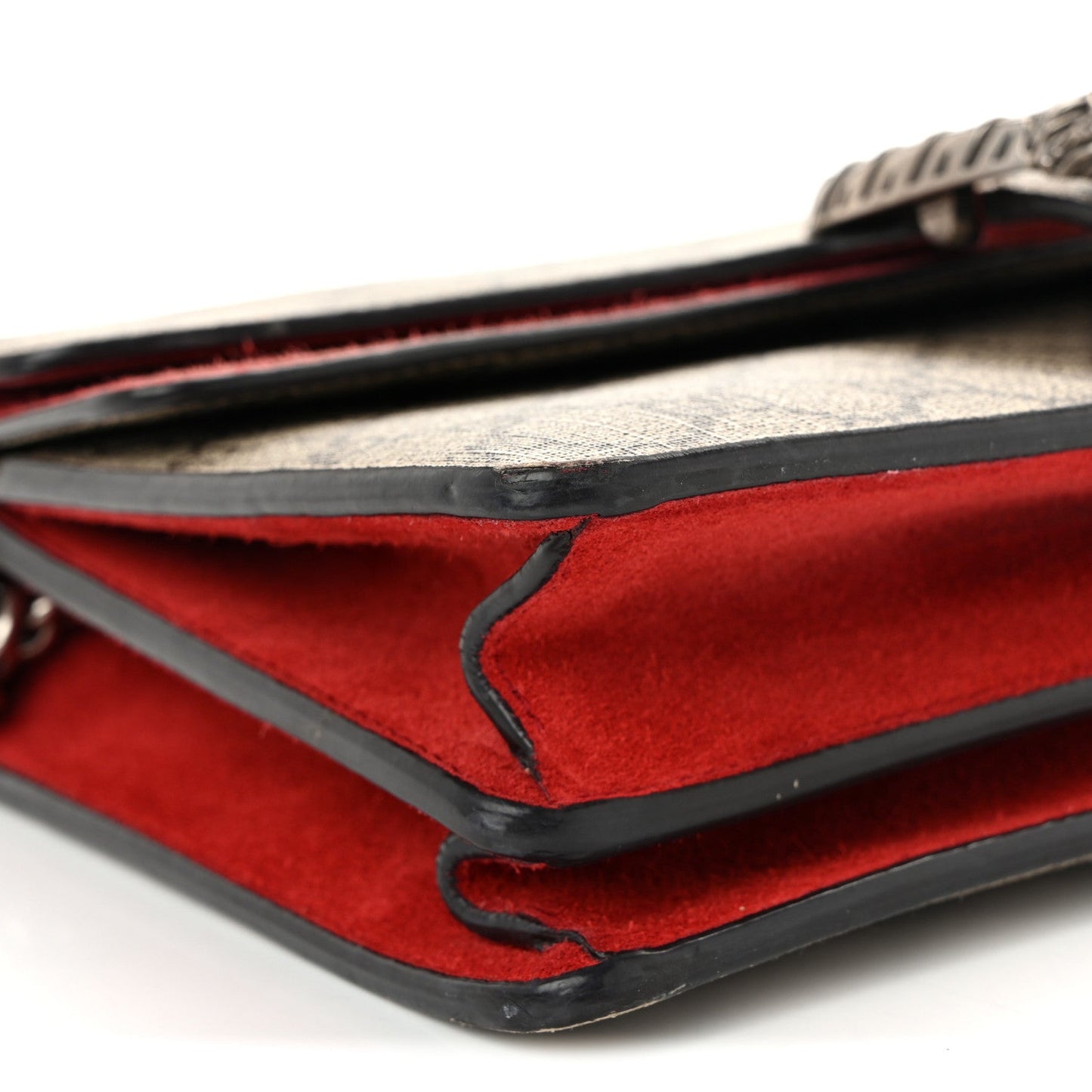 GG Supreme Monogram Small Dionysus Shoulder Bag Red