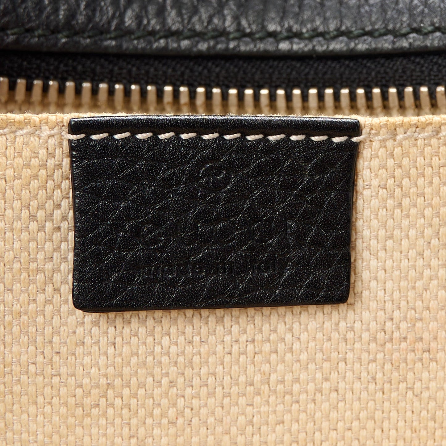 Pebbled Calfskin Small Soho Disco Bag Black
