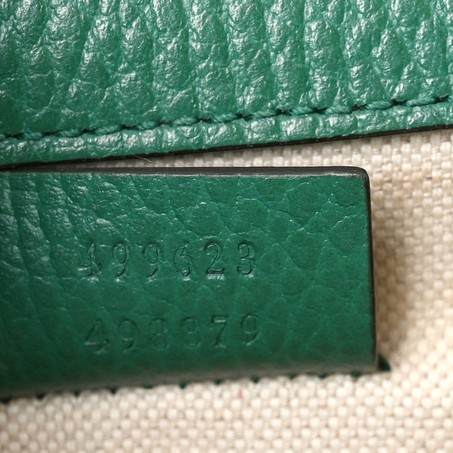 Dollar Calfskin Enamel Small Dionysus Shoulder Bag Emerald Electric Blue