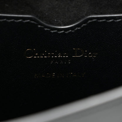 Box Calfskin Medium Bobby Flap Black