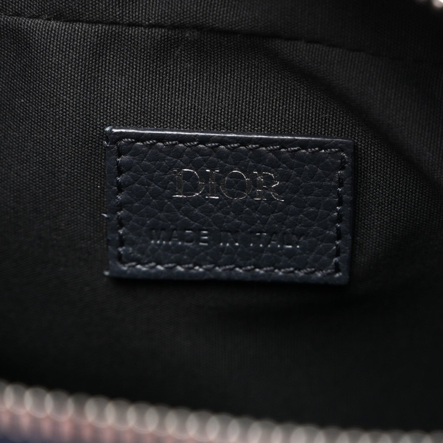 HOMME Oblique Jacquard Safari Messenger Navy Blue