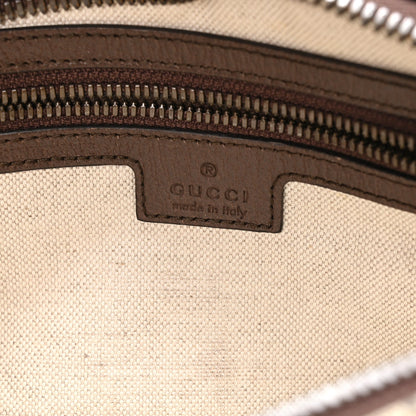 Soft GG Supreme Monogram Medium Ophidia Belt Bag Dark Brown