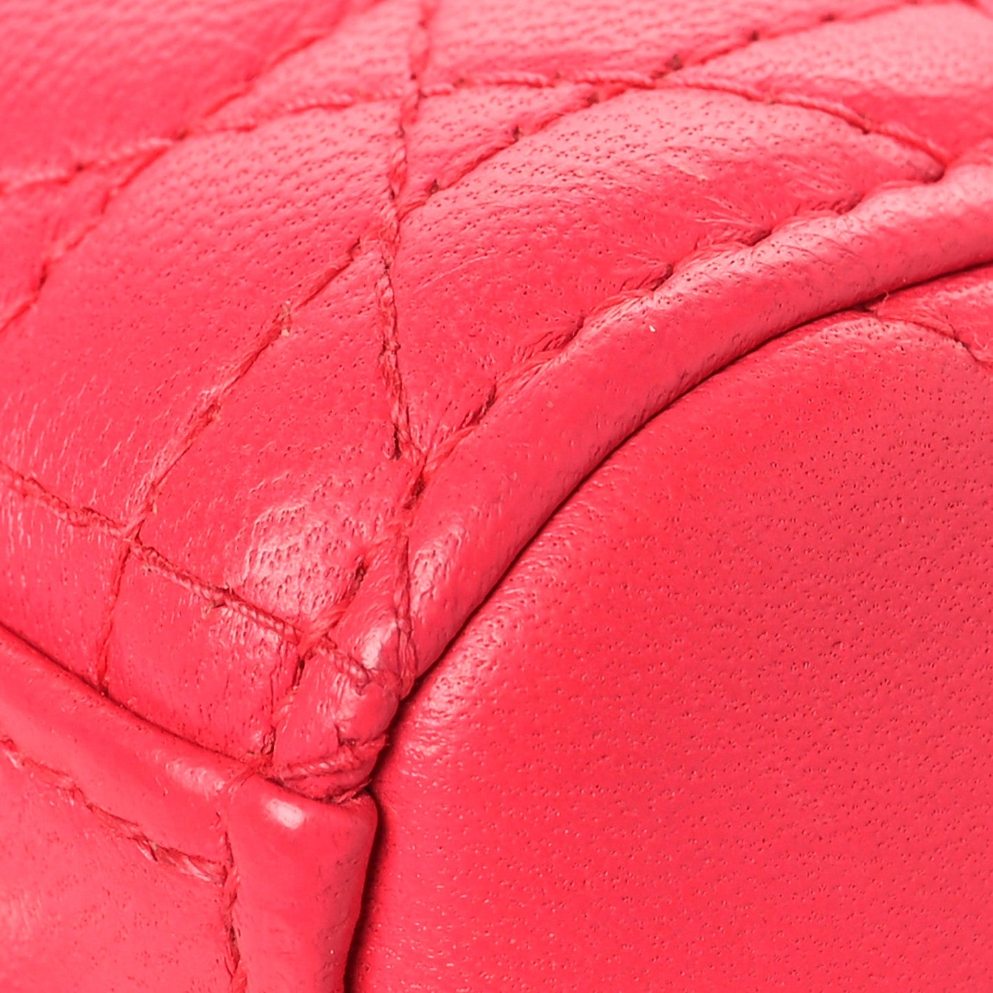 Lambskin Cannage Medium Lady Dior Pink
