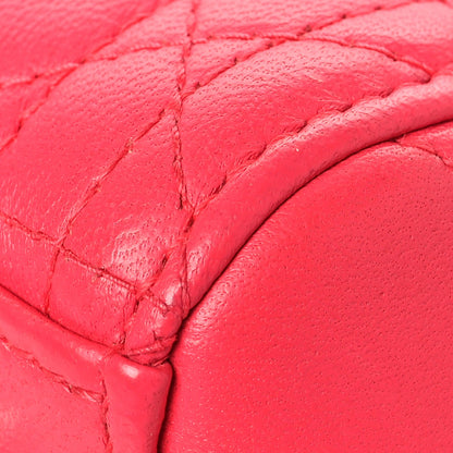 Lambskin Cannage Medium Lady Dior Pink