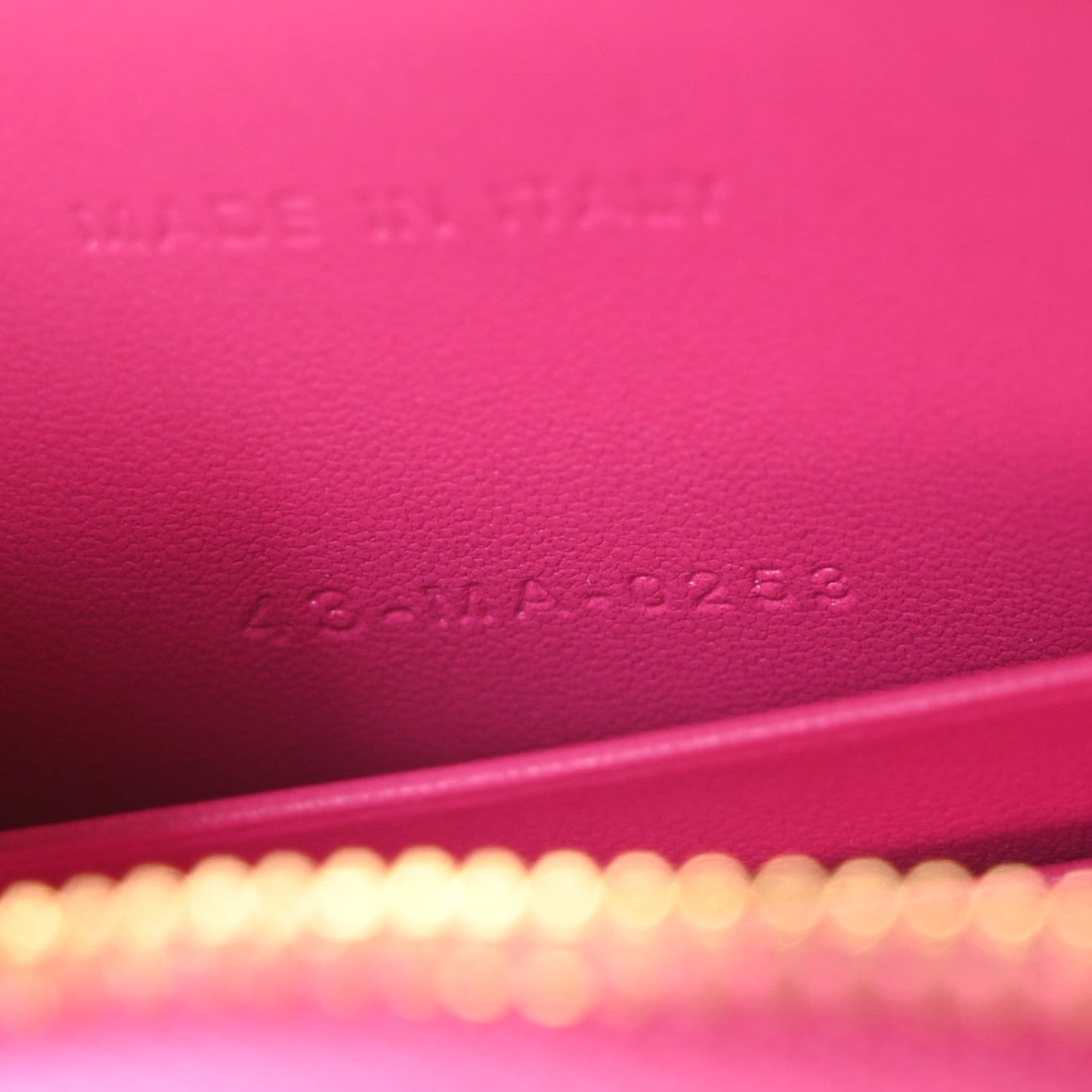 Calfskin CD Signature Oval Crossbody Camera Bag Rani Pink