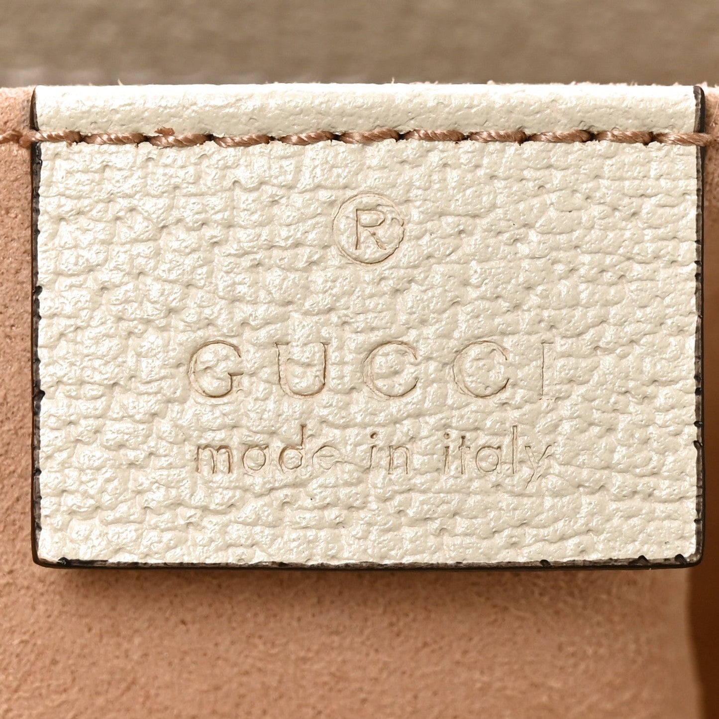 GG Supreme Monogram Flora Textured Calfskin Small Padlock Tote Beige Ebony Multicolor Mystic White