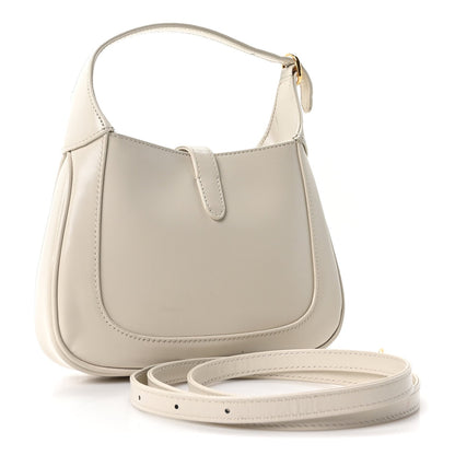Boarded Dyana Lux Calfskin Mini Jackie 1961 Hobo Mystic White