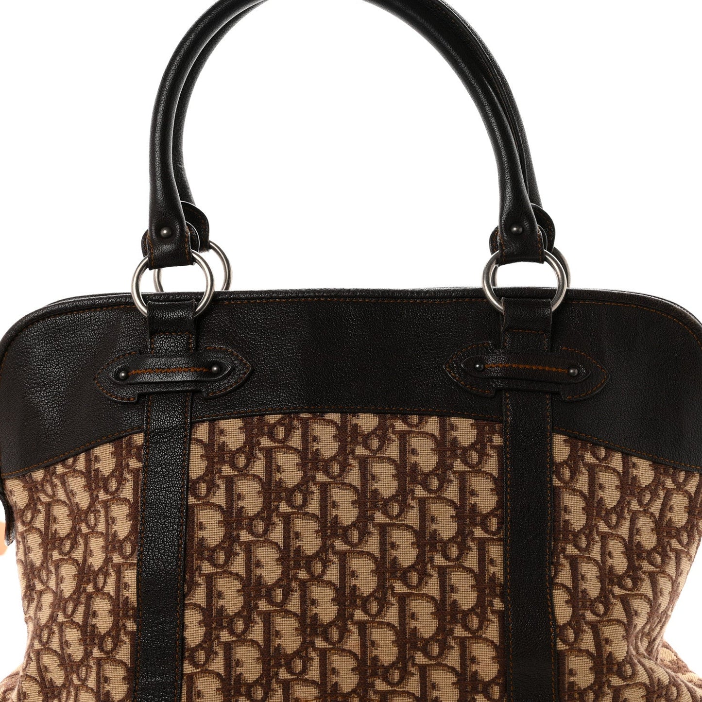 Monogram Traveler Satchel Brown