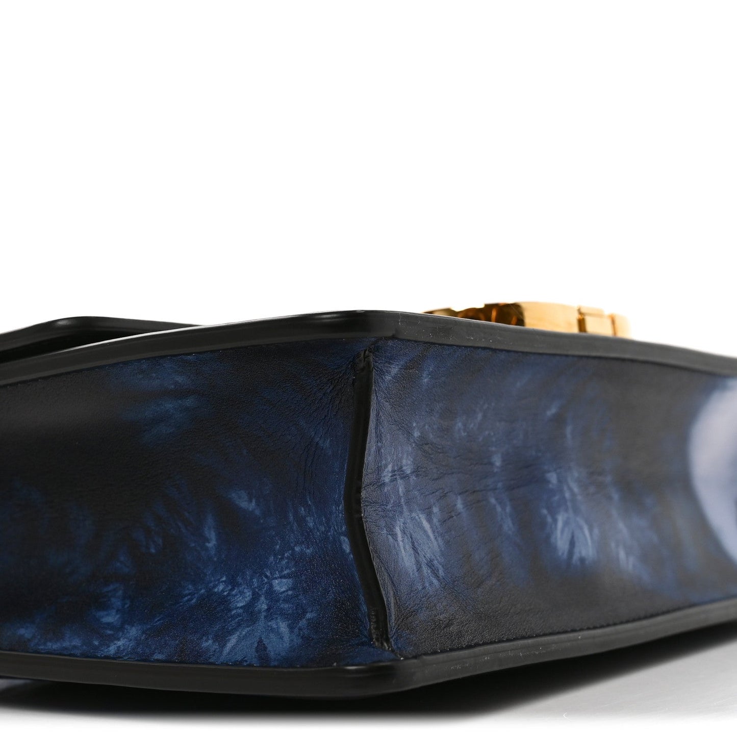 Box Calfskin Tie Dye 30 Montaigne Flap Bag Multicolor