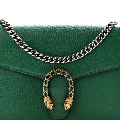 Calfskin Mini Dionysus Chain Wallet Emerald