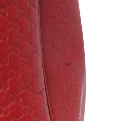 Microguccissima Shoulder Bag Red