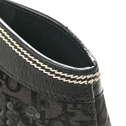 Monogram Vintage Flowers Dome Bag Black