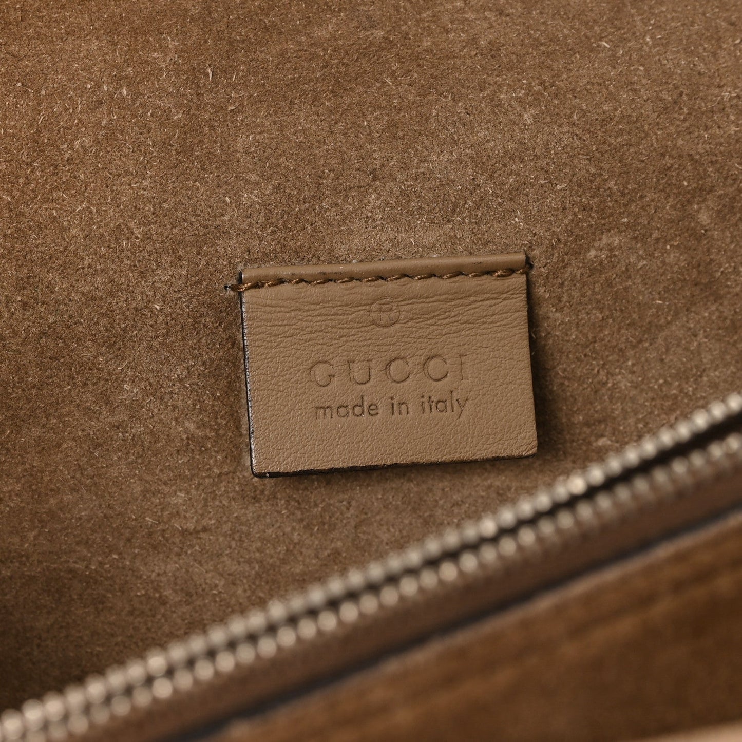 GG Supreme Monogram Small Dionysus Shoulder Bag Taupe