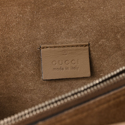 GG Supreme Monogram Small Dionysus Shoulder Bag Taupe