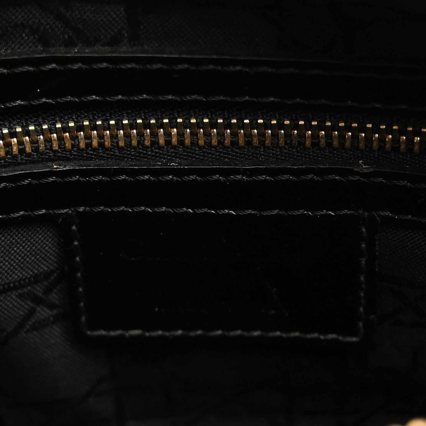 Patent Cannage Medium Lady Dior Black