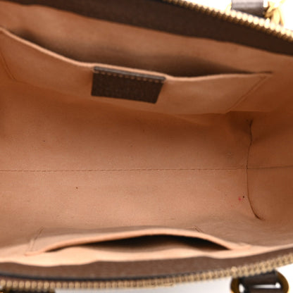 GG Supreme Monogram Small Ophidia Tote Bag Brown