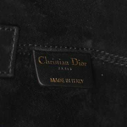 Calfskin Macrocannage Small Toujours  Black