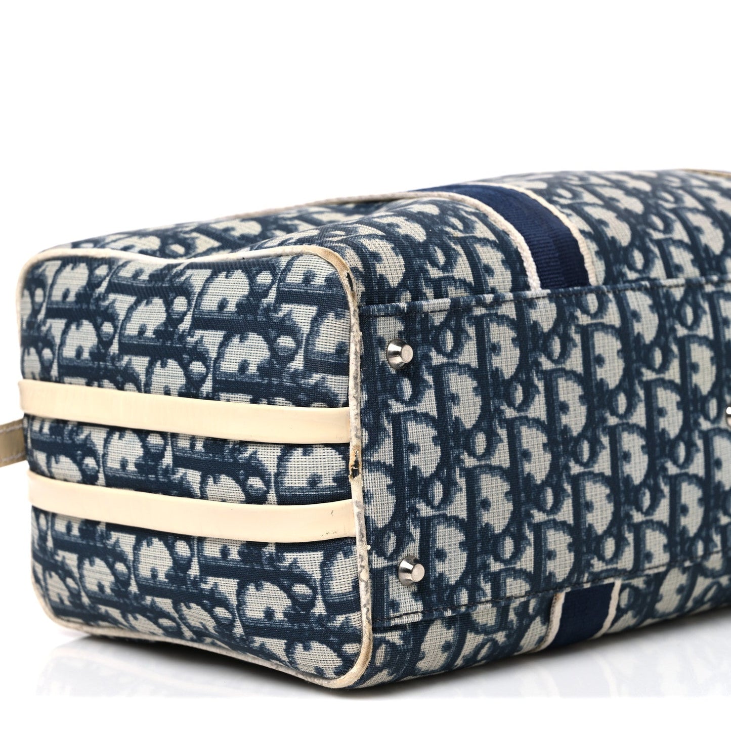 Monogram Trotter No 2 Boston Bag Blue