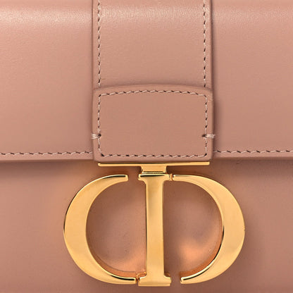Box Calfskin Micro 30 Montaigne Flap Bag Rose Des Vents