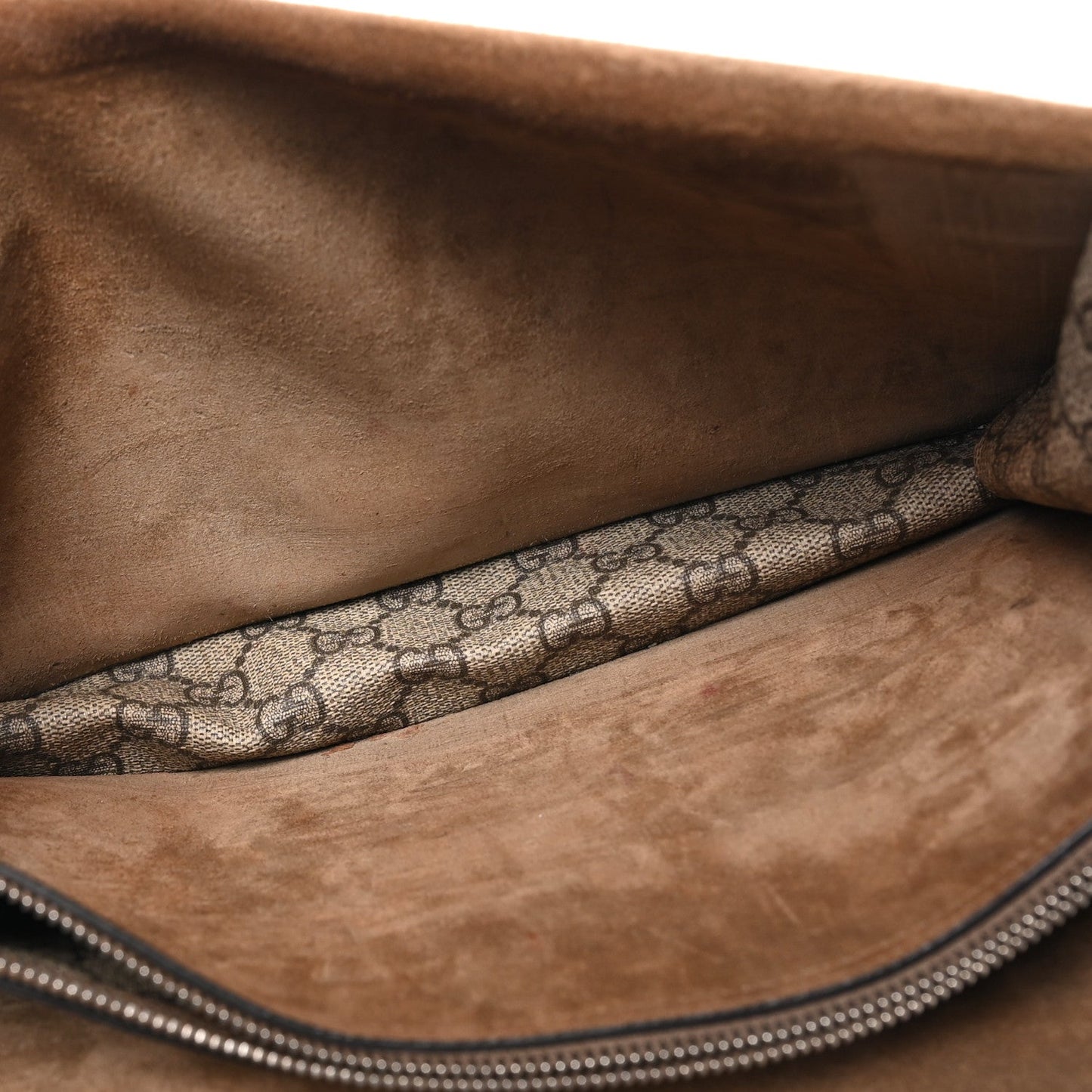 GG Supreme Monogram Small Dionysus Shoulder Bag Taupe