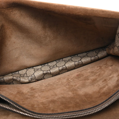 GG Supreme Monogram Small Dionysus Shoulder Bag Taupe