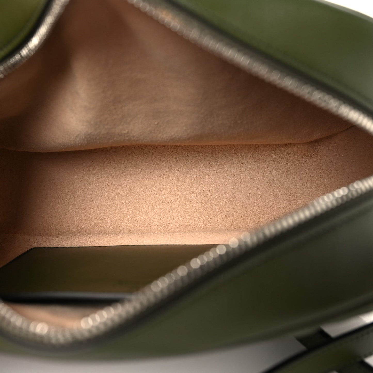 Calfskin Matelasse Aria Small GG Marmont Chain Shoulder Bag Military Wood