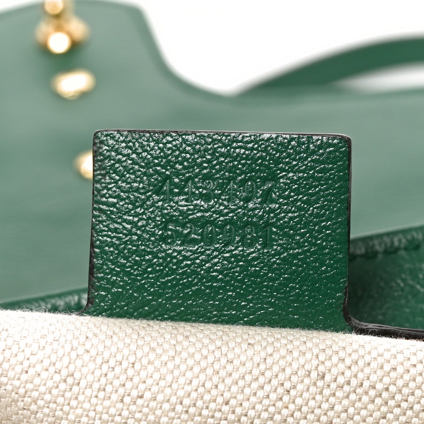 Azalea Calfskin Enamel Matelasse Diagonal Small Torchon GG Marmont Shoulder Bag New Shamarock Emerald