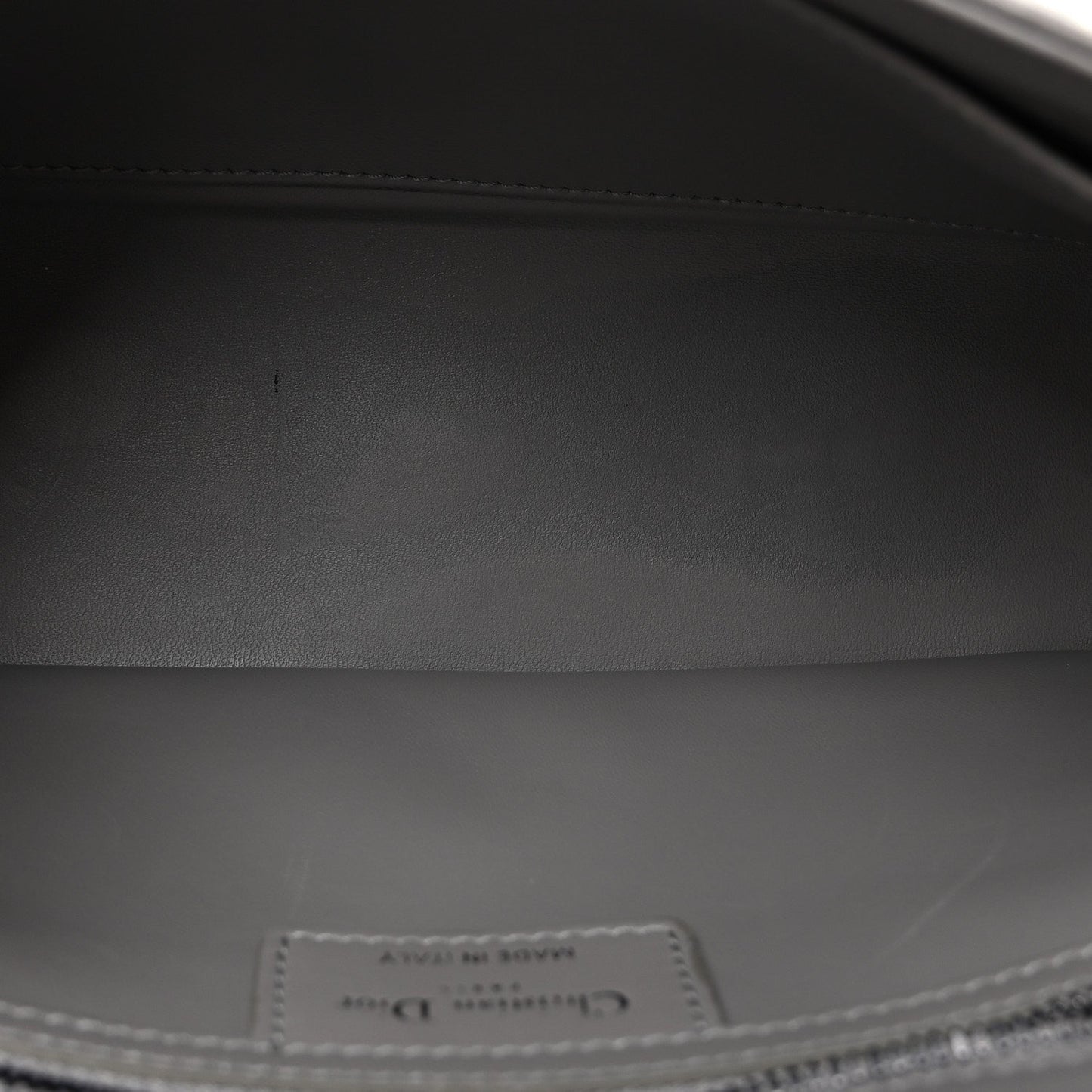 Calfskin Macrocannage Medium Caro Bag Iron Grey