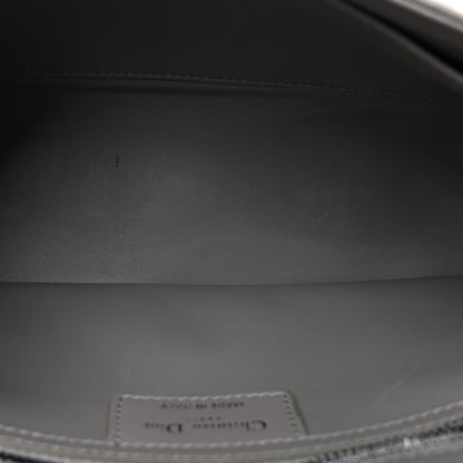 Calfskin Macrocannage Medium Caro Bag Iron Grey