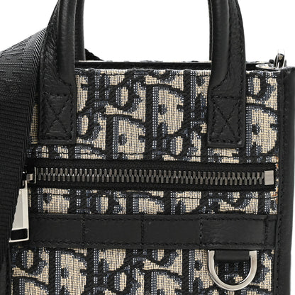 HOMME Oblique Safari Messenger Blue