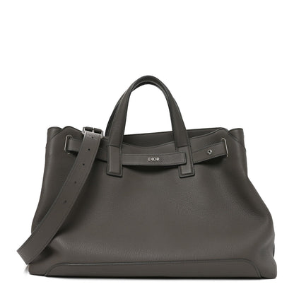 Icons Calfskin Medium Normandie Tote Grey