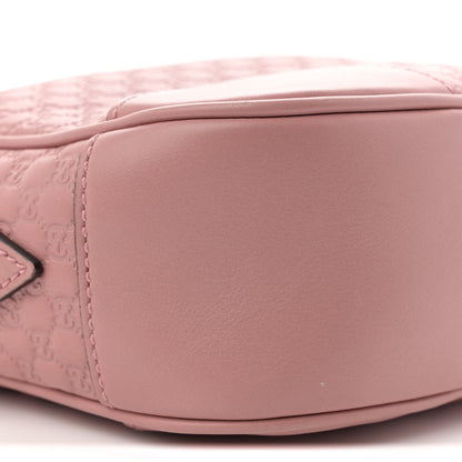 Soft Microguccissima Mini Bree Messenger Bag Soft Pink