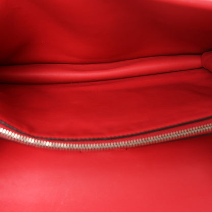 Suede Vitello Velvet Small Dionysus Shoulder Bag Vulcanic Red