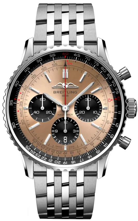 Breitling Navitimer Chronograph Stainless Steel Men's Watch AB0138241K1A1