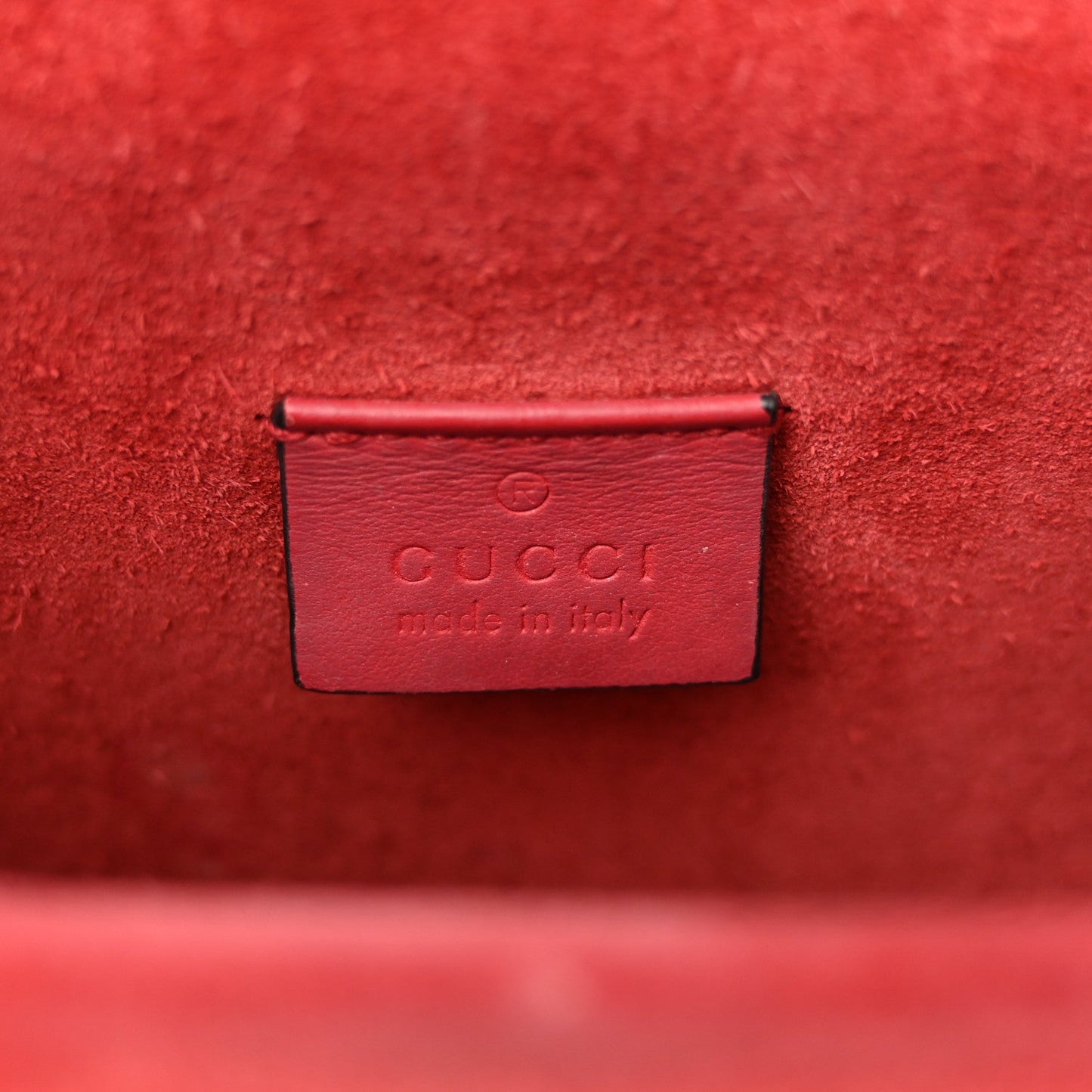 GG Supreme Monogram Mini Dionysus Shoulder Bag Red