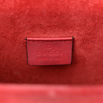 GG Supreme Monogram Mini Dionysus Shoulder Bag Red