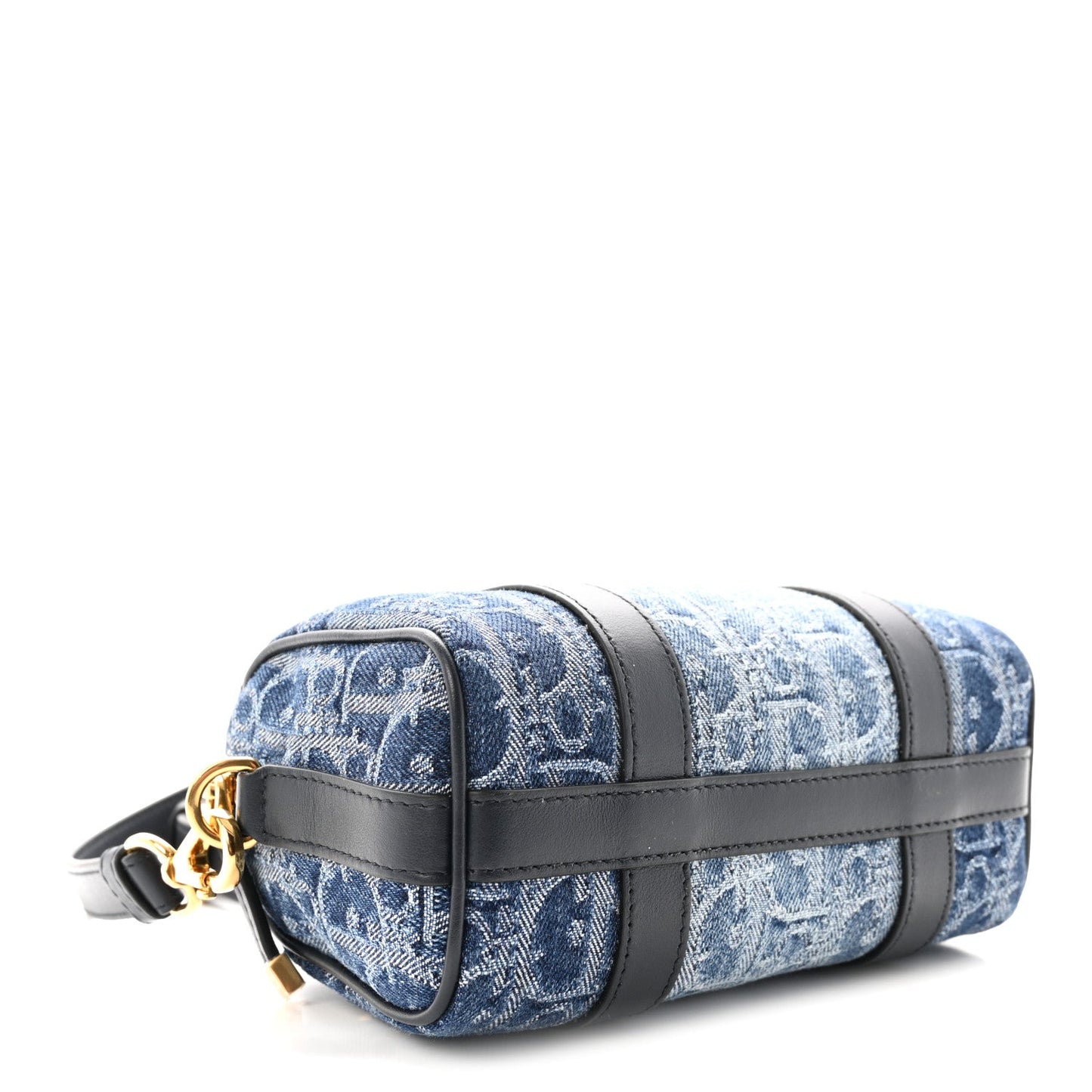 Denim Oblique Nano Groove 17 Bag Blue