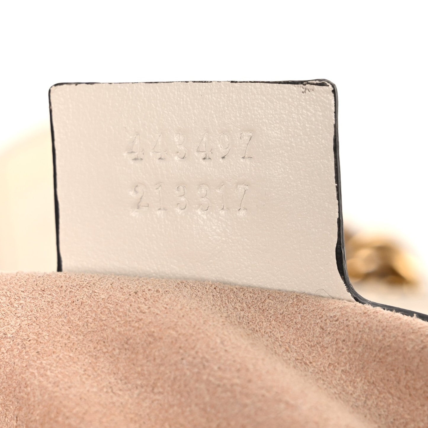 Calfskin Matelasse Small GG Marmont Shoulder Bag White