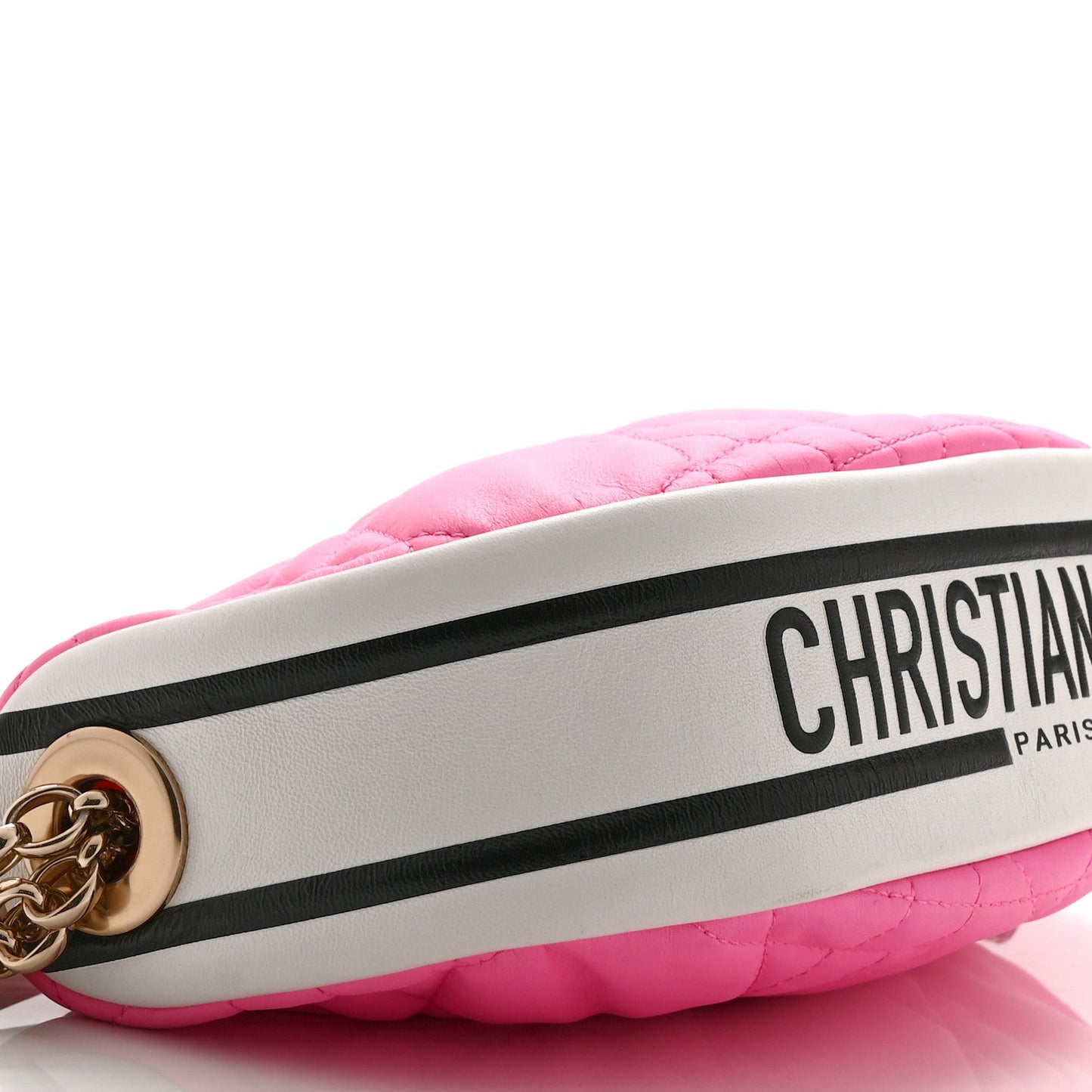 Lambskin Cannage Small Dior Vibe Hobo Bag Pink