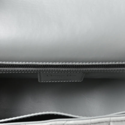 Calfskin Macrocannage Medium Caro Bag Iron Grey