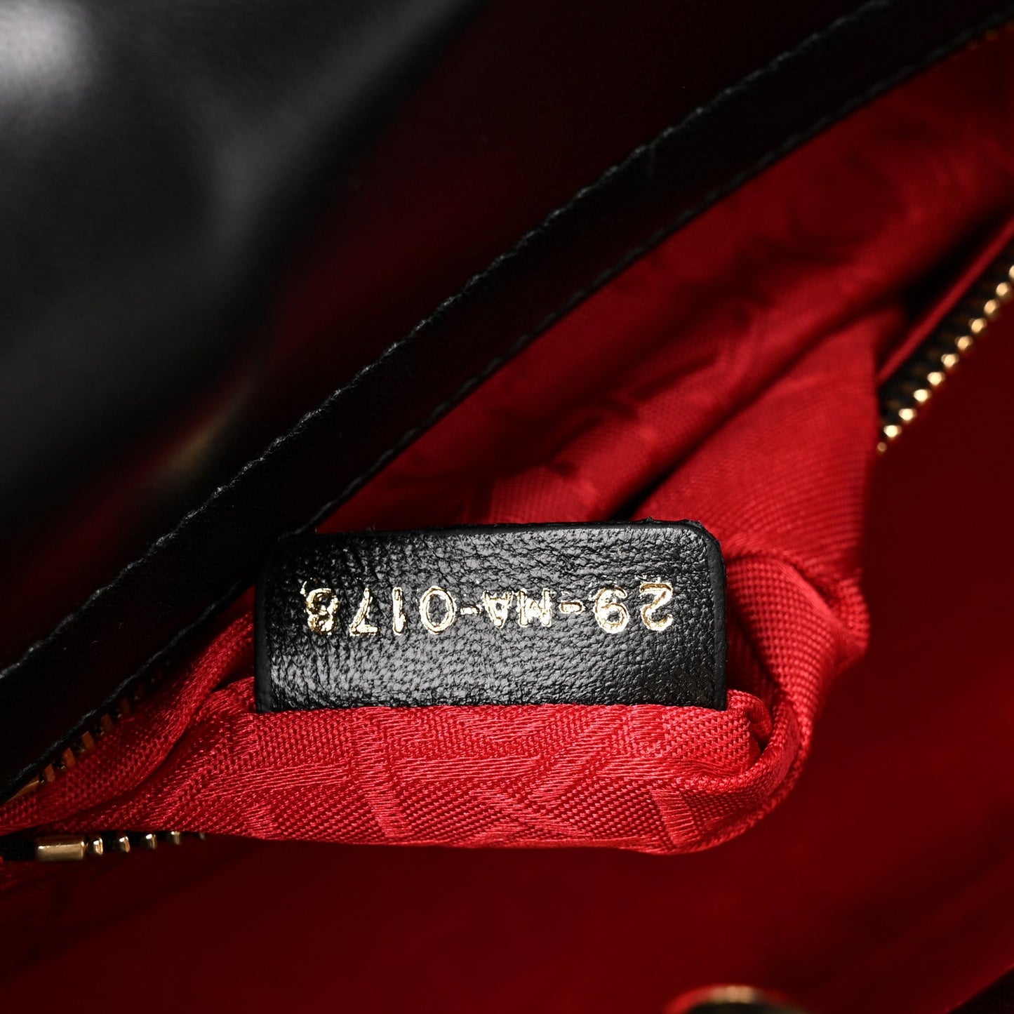 Lambskin Cannage Small Lucky Badges My Lady Dior Black