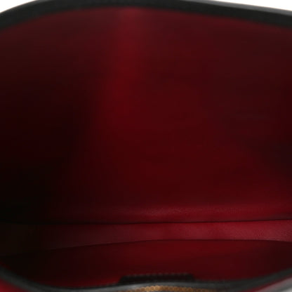 Calfskin Small Jackie Shoulder Bag Black