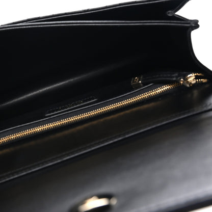 Lambskin Cannage Miss Dior Top Handle Bag Black