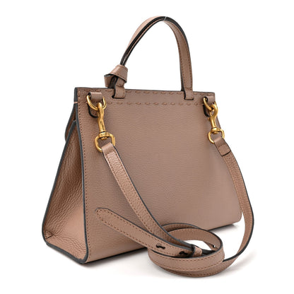 Calfskin Mini Pearly GG Marmont Top Handle Bag Porcelain Rose