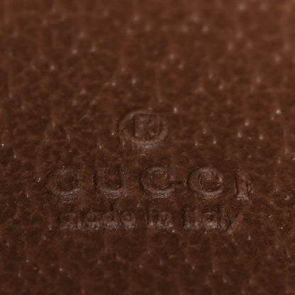 GG Supreme Monogram Web Mini Ophidia Round Backpack Brown
