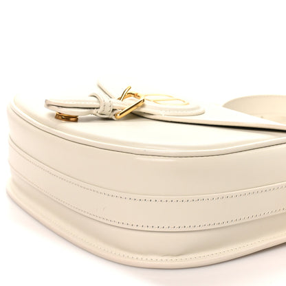 Box Calfskin Medium Bobby Flap Latte