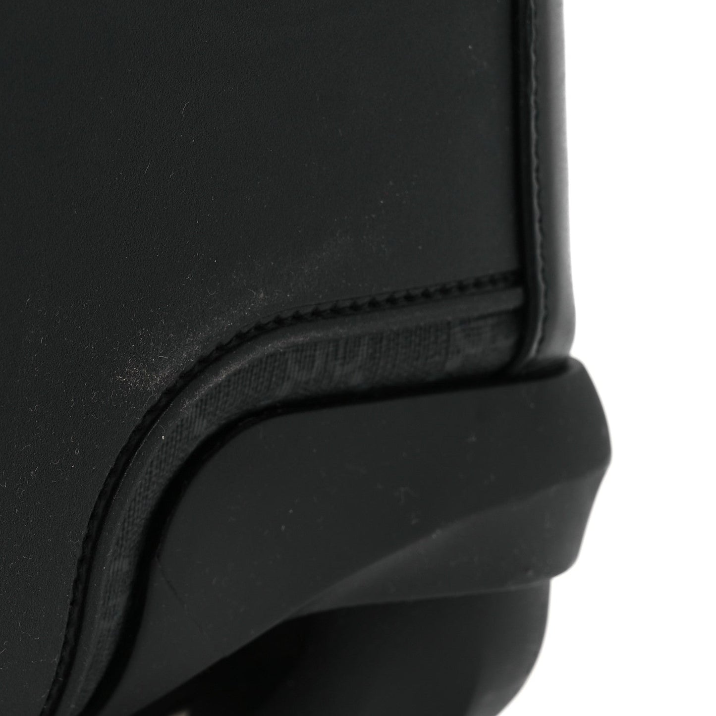 GG Supreme Monogram Four Wheel Suitcase Black Grey
