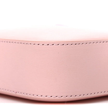Dollar Calfskin Enamel Super Mini GG Marmont Chain Shoulder Bag Light Pink Blue