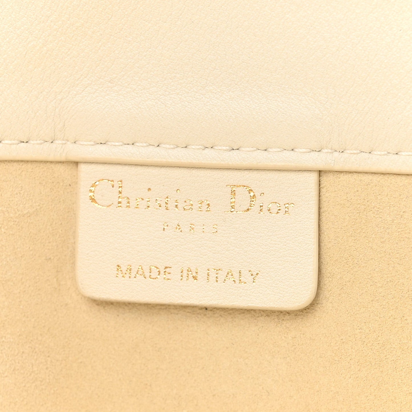 Calfskin Large Surrealism Book Tote Ivory