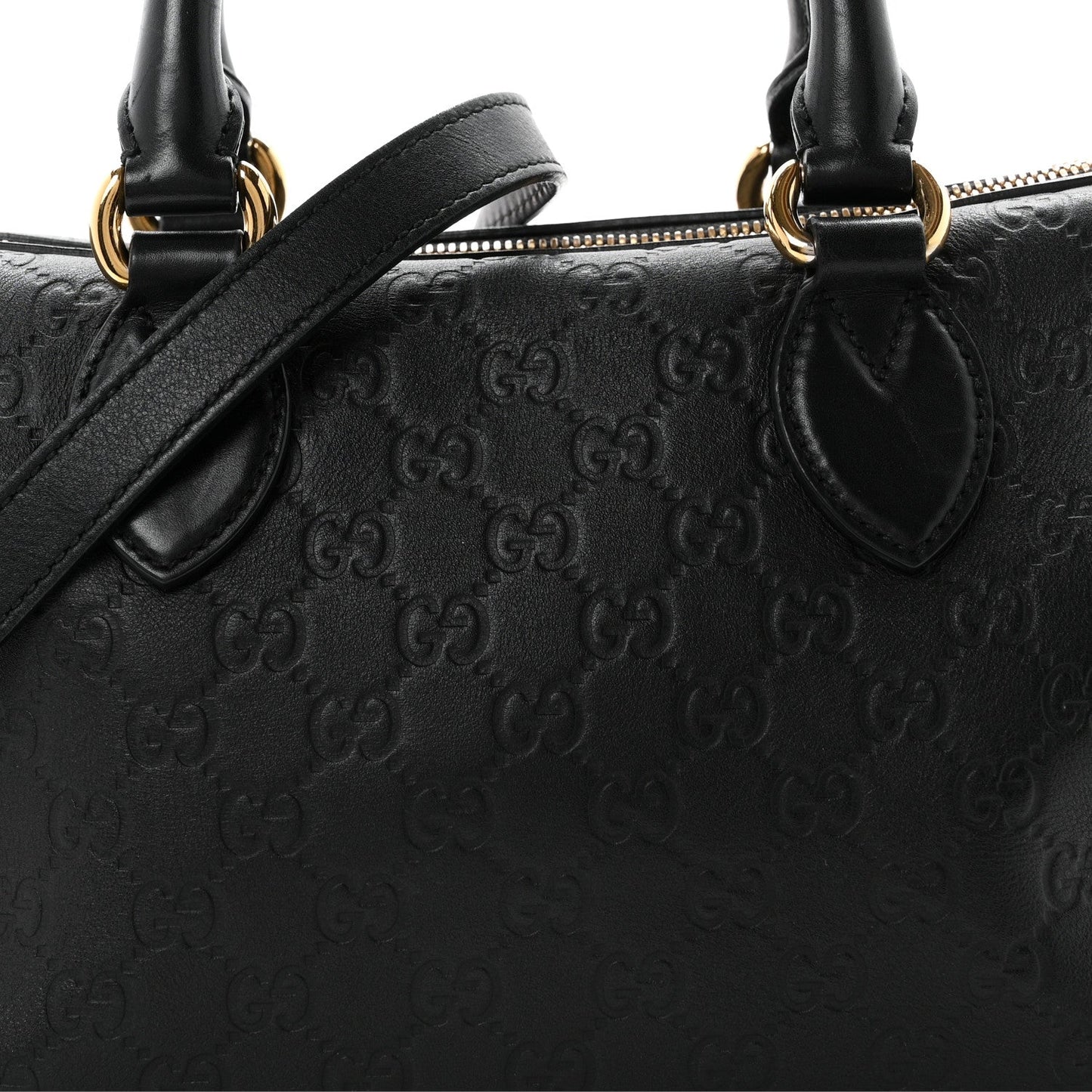 Guccissima Signature Boston Black